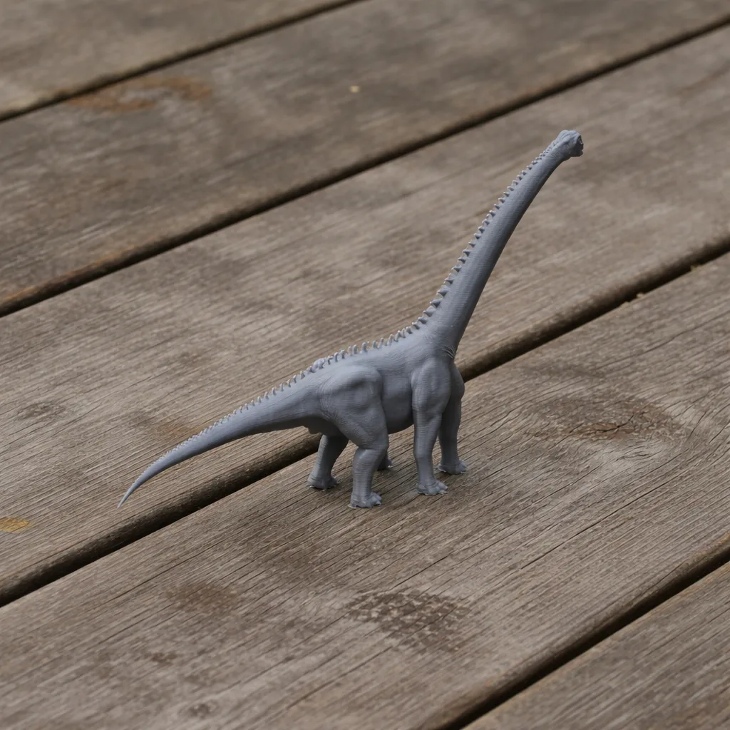 Klamelisaurus 3D Model .c4d .max .obj .3ds .fbx .stl .blend 