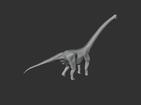 Klamelisaurus 3D Model