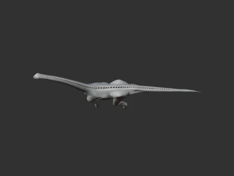 Klamelisaurus 3D Model