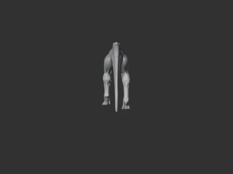Laosaurus 3D Model