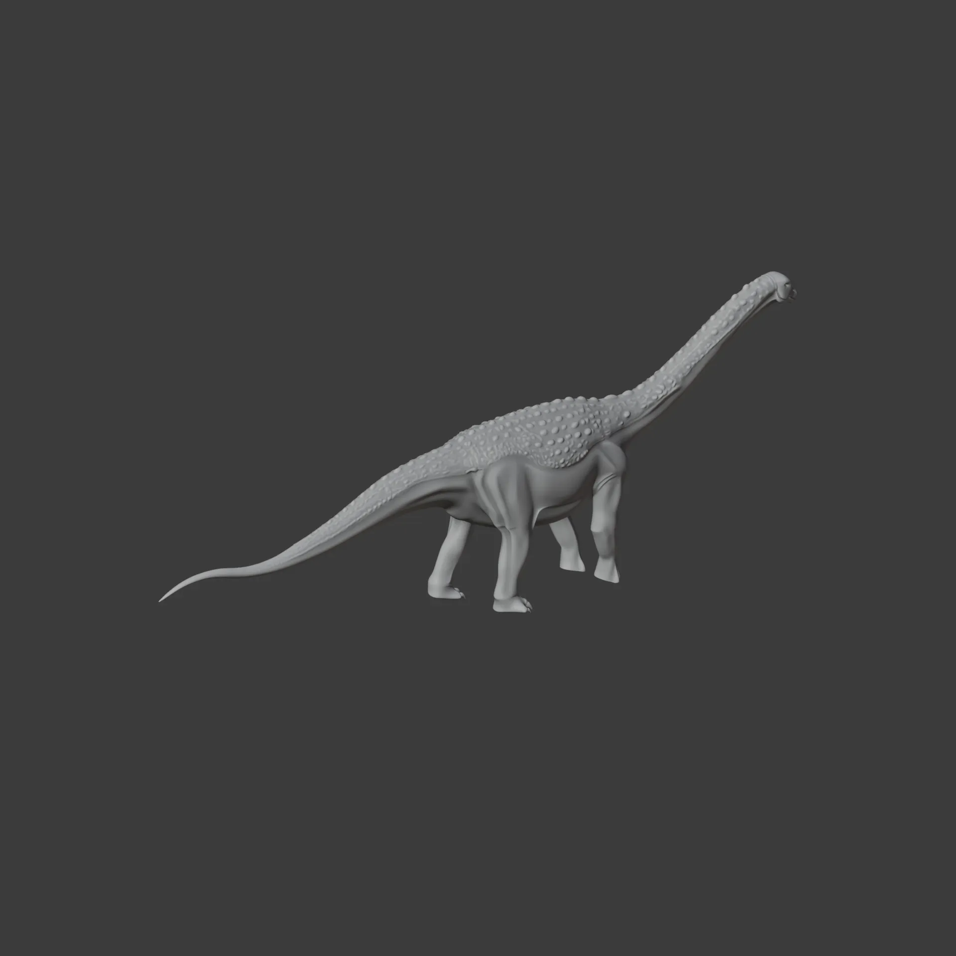 Laplatasaurus 3D Model .c4d .max .obj .3ds .fbx .stl .blend 