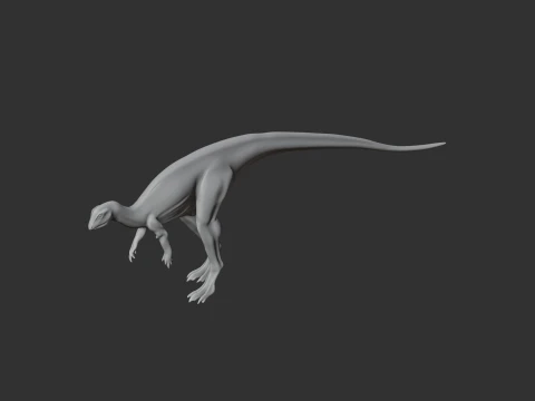 Laosaurus 3D Model