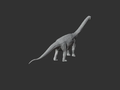 Laplatasaure Modèle 3D