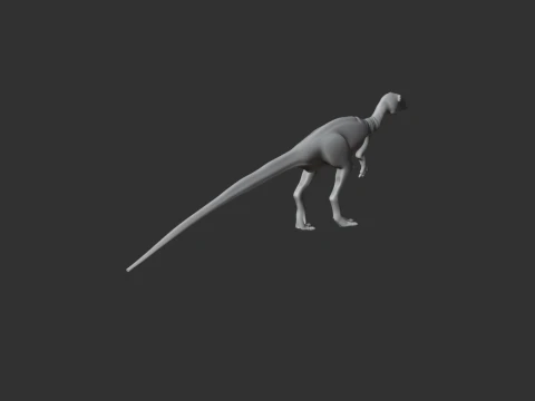 Leaellynasaura 3D Model