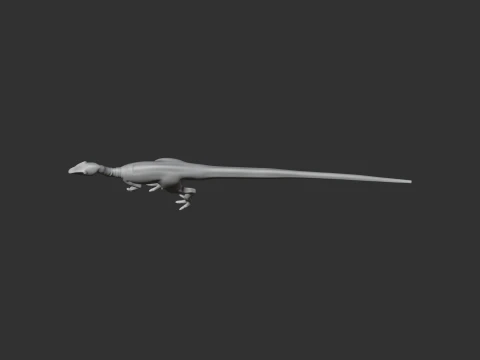 Leaellynasaura 3D Model