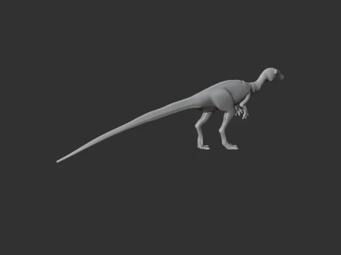 Leaellynasaura 3D Model