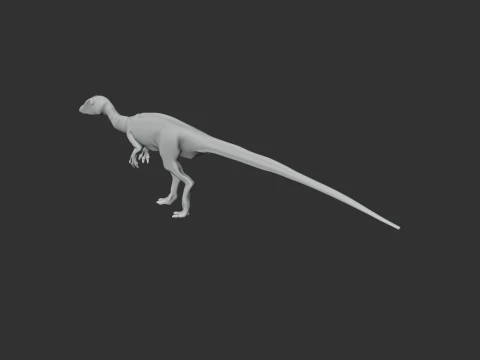 Leaellynasaura 3D Model