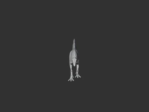Leaellynasaura 3D Model