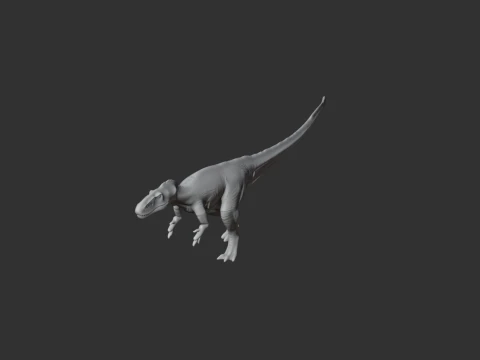Leshansaurus 3D Model
