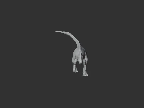 Leshansaurus 3D Model