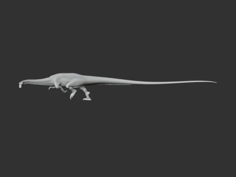 Lessemsaurus 3D Model