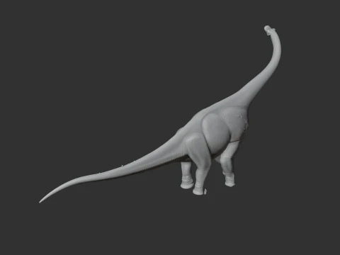 Ligabuesaurus 3D Model