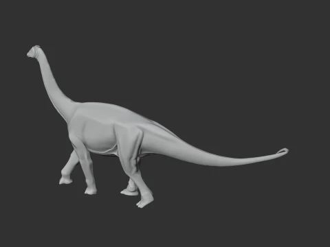 Lirainosaurus 3D Model