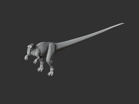 Lukousaurus 3D Model