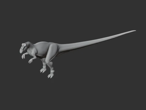 Lukousaurus 3D Model