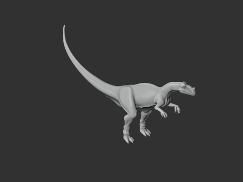 Lukousaurus 3D Model
