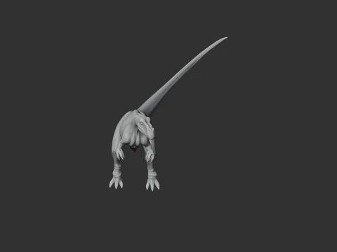 Lukousaurus 3D Model
