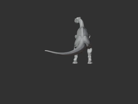 Lukousaurus 3D Model