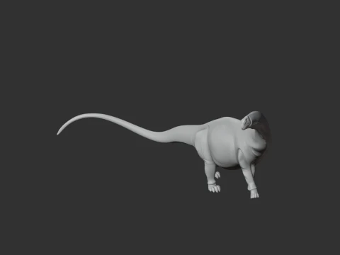 Malawisaurus 3D Model