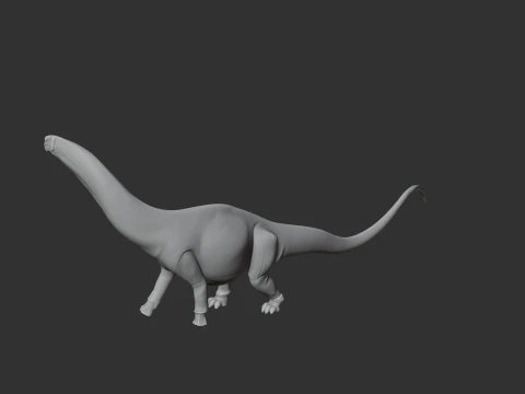 Malawisaurus 3D Model