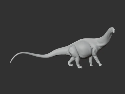 Malawisaurus 3D Model