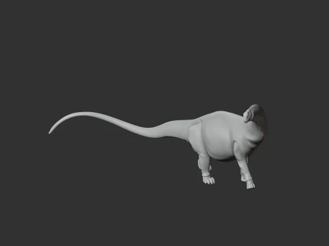 Malawisaurus 3D Model