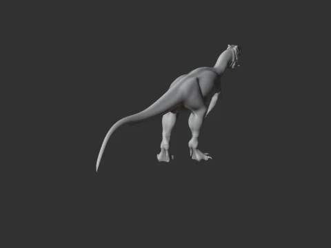 Marshosaurus 3D Model