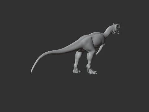 Marshosaurus 3D Model