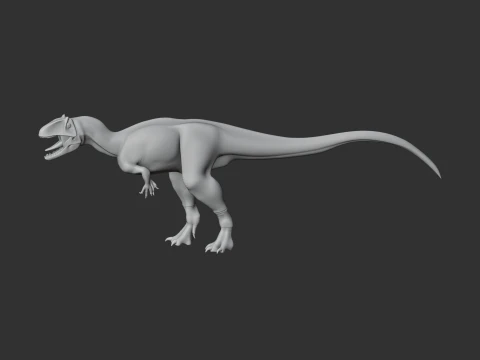 Marshosaurus 3D Model