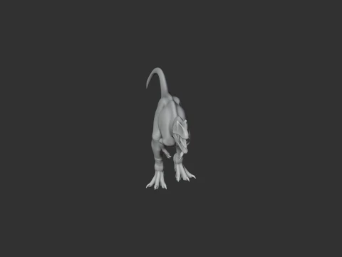 Marshosaurus 3D Model