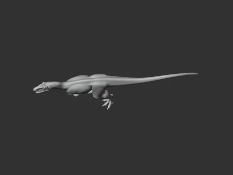 Marshosaurus 3D Model