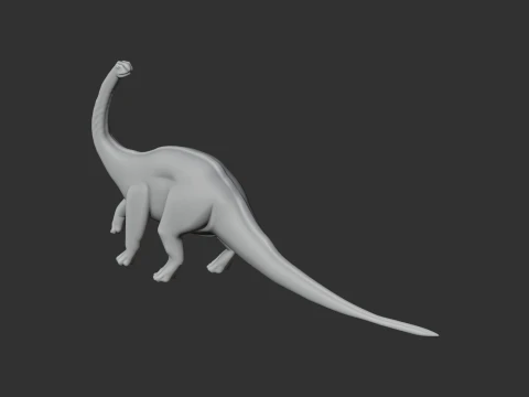 Melanorosaurus 3D Model