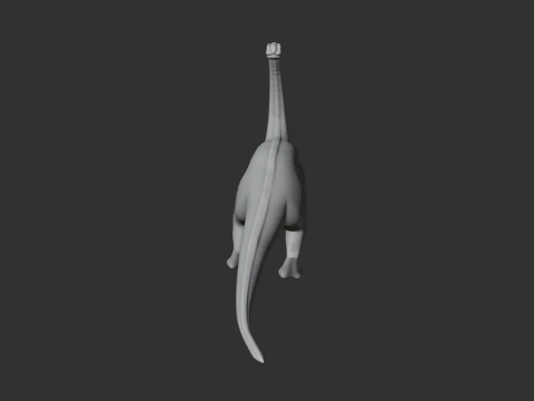 Melanorosaurus 3D Model