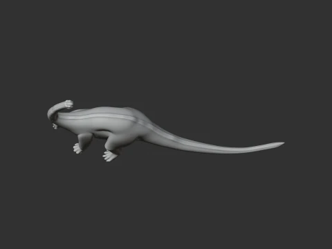 Melanorosaurus 3D Model