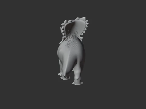 Mercuriceratops 3D Model
