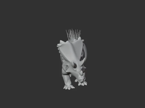 Mercuriceratops 3D Model