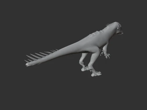 Microcephale 3D Model