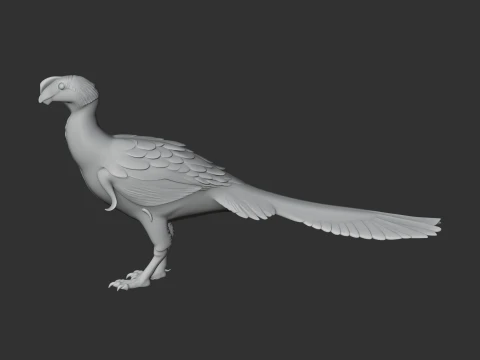 Microvenator 3D Model