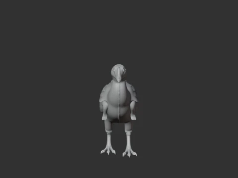 Microvenator 3D Model