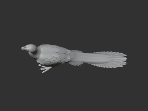 Microvenator 3D Model