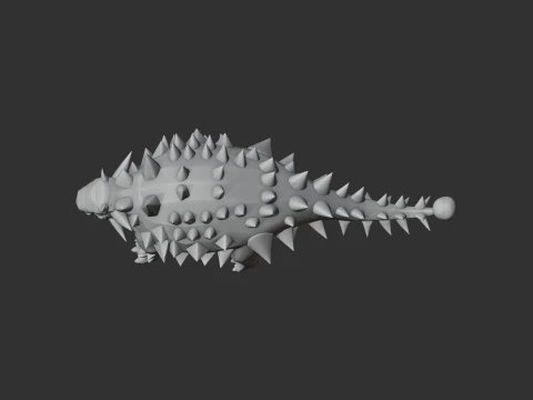 Minotaurasaurus 3D Model
