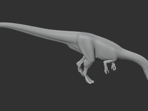 Nanyangosaurus 3D Model