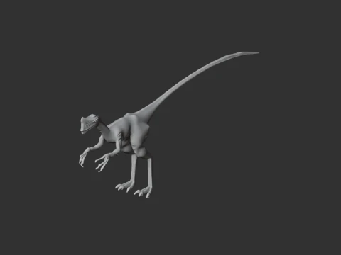 Nemegtomaia 3D Model