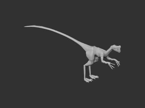Nemegtomaia 3D Model