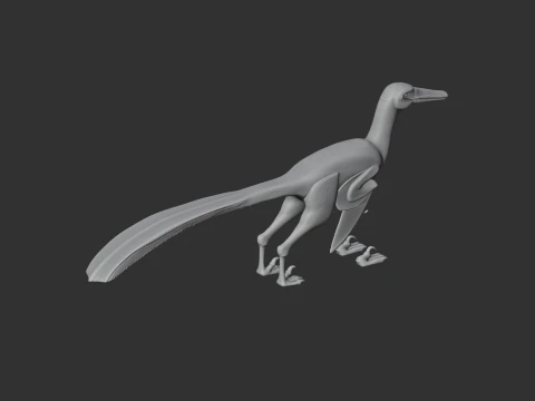 Neuquenraptor 3D Model