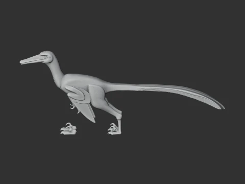 Neuquenraptor 3D Model