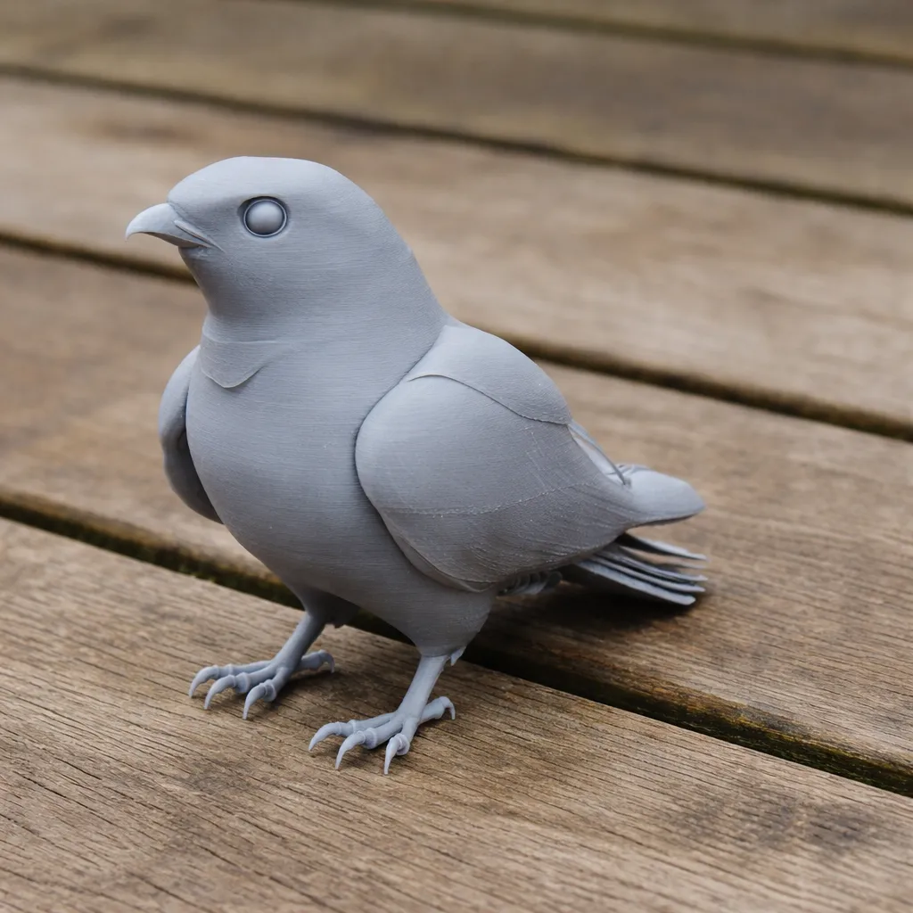 Nightjar 3D Model .c4d .max .obj .3ds .fbx .stl .blend