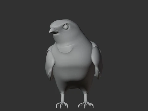 Nightjar 3D Model
