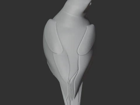 Nightjar 3D Model