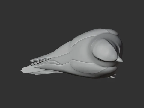 Nightjar 3D Model